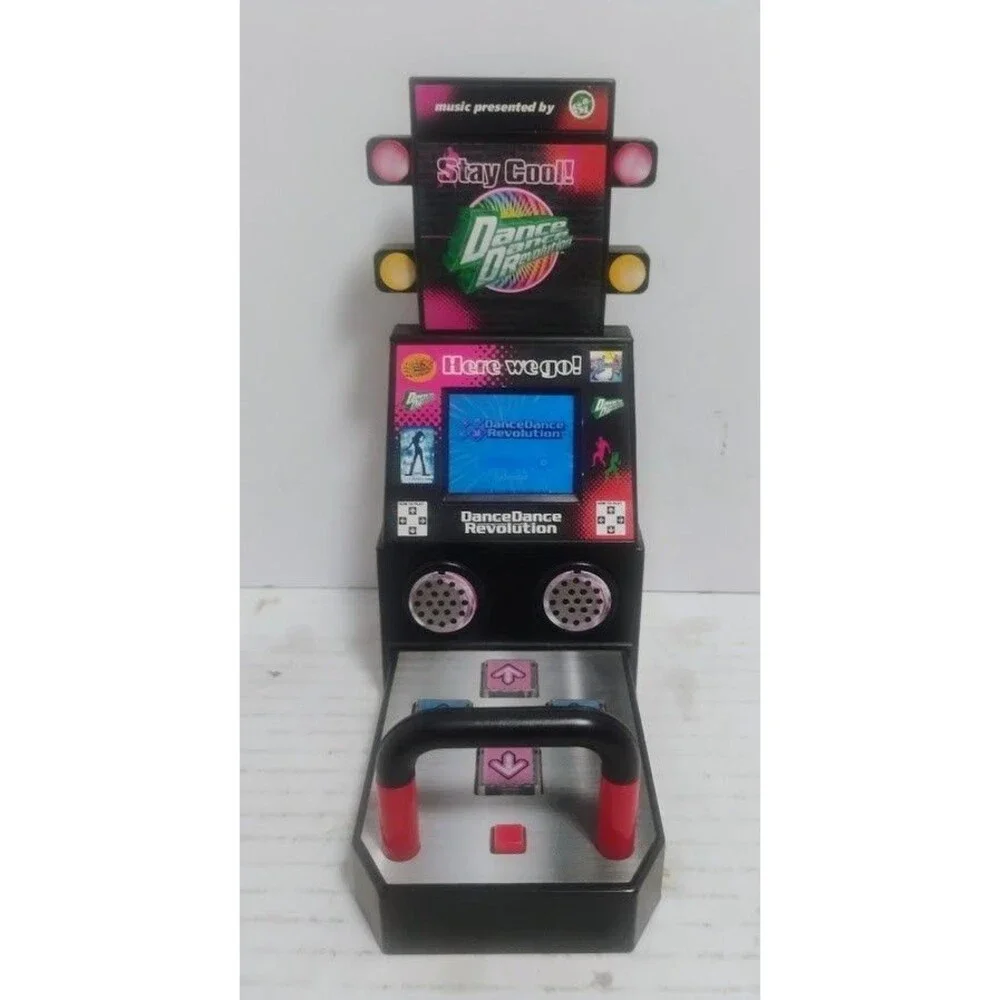 SUPER IMPULSE BOARDWALK ARCADE DANCE DANCE REVOLUTION MINI CABINET WORKING